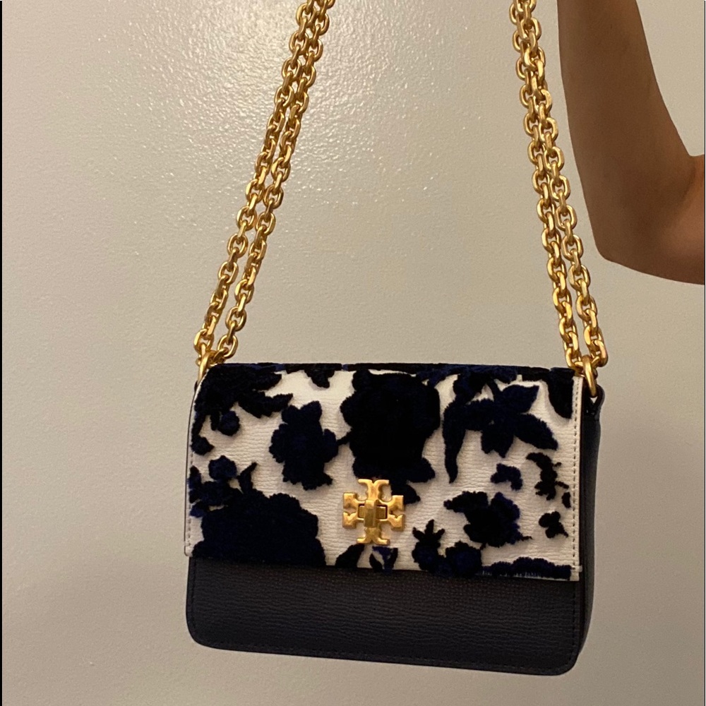 Tory Burch mini Kira Leather & Fil Coupa bag. - Picture 9 of 12